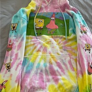 Rainbow SpongeBob hoodie